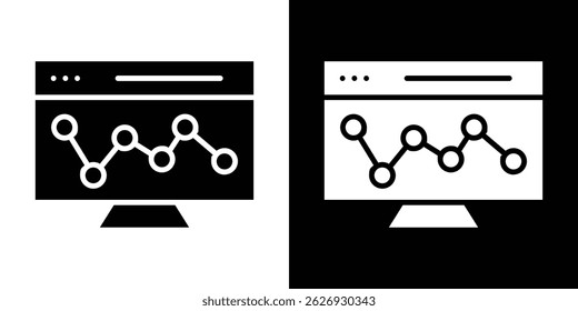 web traffic icon concept, vector illustration