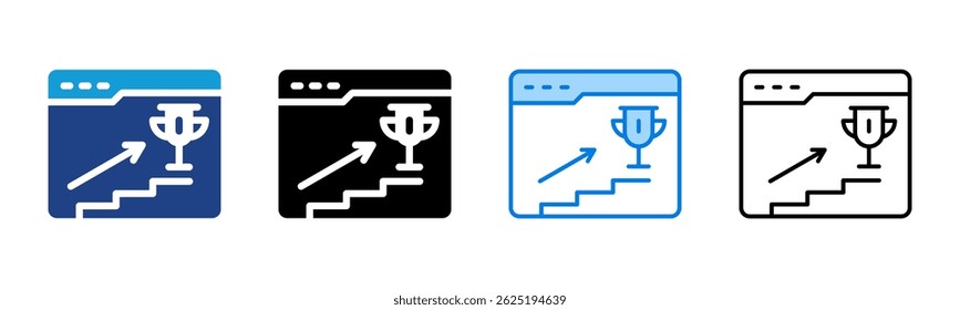 Web Traffic icon sheet multiple style collection