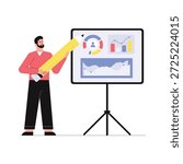 Web Traffic Vector Illustration EPS 10 File