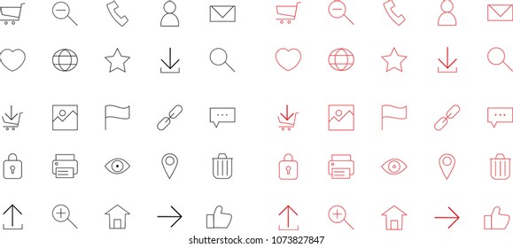 Web two colour simple icon