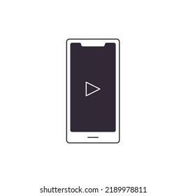 Web ui and basic app icon flat vector illustration.