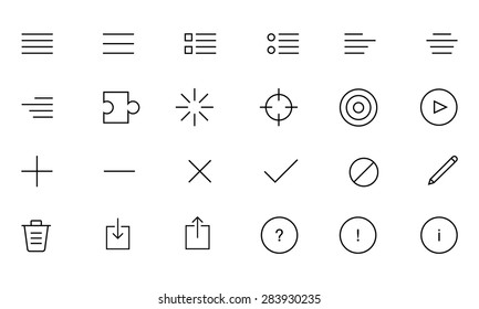 Web UI Vector Icons 5 svg