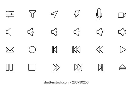 Web UI Vector Icons 8