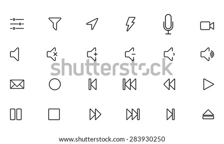 Web UI Vector Icons 8