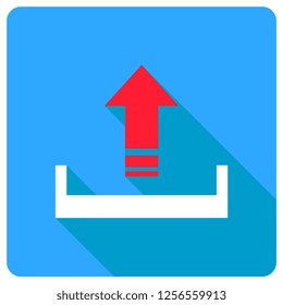 web upload icon function. vector illustration 