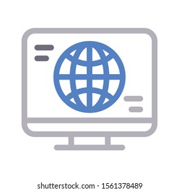 web vector colour line icon 