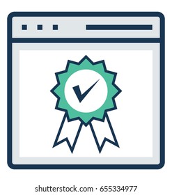 Web Vector Icon 