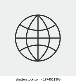 Web vector icon illustration sign