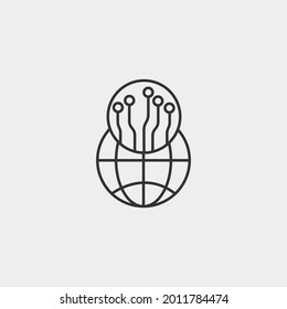 símbolo de ilustración de icono de vector web
