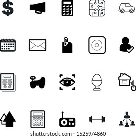 web vector icon set such as: school, receive, tree, banking, recognition, buttons, avatar, press, workout, rent, correspondence, check, time, egg, voice, transportation, retina, restaurant, toys, buy