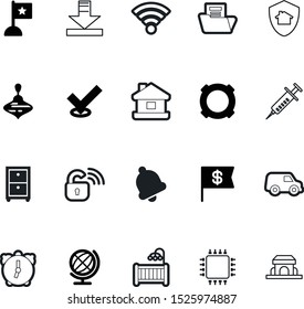 web vector icon set such as: restaurant, banking, gbp, global, choice, front, health, transport, fill, crib, geography, cafe, needle, alert, vintage, cabinet, architecture, old, armor, password, doc