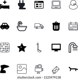 web vector icon set such as: industry, star, support, buttons, folder, calendar, operator, fill, bin, food, hot, spam, event, basket, office, day, man, trash, time, face, energy, film, call center
