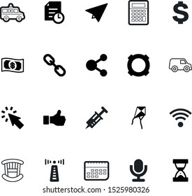 web vector icon set such as: mouse, euro, cargo, click, calculation, bitcoin, wind, thumb, month, finger, usa, hourglass, flow, speak, computer, human, bank, needle, ruble, activity, education