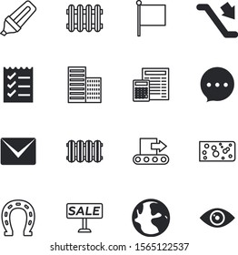 web vector icon set such as: heater, eating, energy, blank, milk, globe, technology, vision, buy, person, rank, map, envelope, horseshoes, product, health, measure, 3d, robot, calories, training