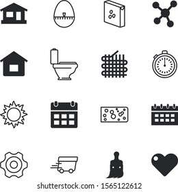 web vector icon set such as: interval, splash, group, measurement, hot, wool, numeral, piece, science, courier, postal, synchronization, deliver, van, research, finishing, clinic, files