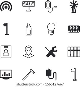 web vector icon set such as: retail, blank, smart, screwdriver, beer, automation, freshness, sticker, direction, new, watch, production, gps, scale, product, wifi, deadline, aqua, delivery