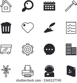 Web Vector Icon Set Such As: Fulfillment, Town, Agent, Estate, Machine, Schedule, Traditional, Order, Propeller, Wheat, Printout, Feedback, Consultant, View, Talk, Card, Center, Task, Cooking