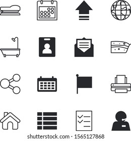 web vector icon set such as: laser, scanner, up, telephone, arrow, id, done, multimedia, lab, flag, emblem, map, circle, recovery, email, printout, flagpole, group, sheet, job, new, call, silhouette