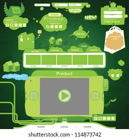 web vector illustration