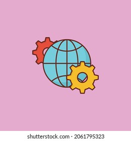 web Vector illustration on a transparent background. Premium quality symbols. Vector Line Flat color  icon for concept and graphic design.