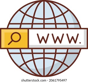 web Vector illustration on a transparent background. Premium quality symbols. Vector Line Flat color  icon for concept and graphic design.