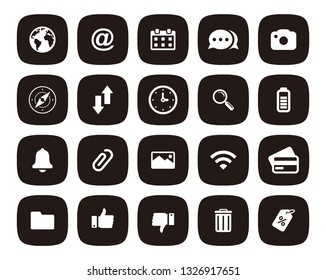 Web, website, ui icon set