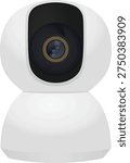 Web wifi cam. vector illustration