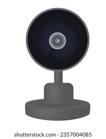 Web wifi cam. vector illustration