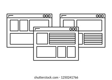 web windows cartoon