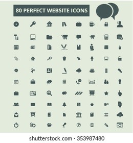 web work, business, home office, supplies, icons, signs vector concept set for infographics, mobile, website, application
