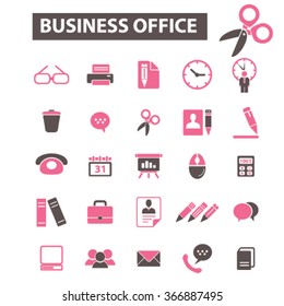 web work, business, home office, supplies, icons, signs vector concept set for infographics, mobile, website, application
