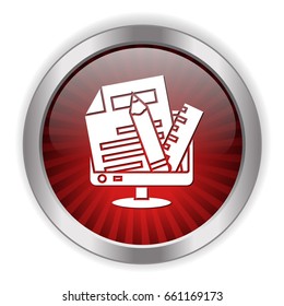 web writing tools icon