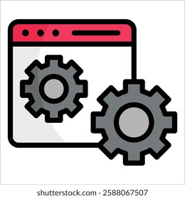 Web-Based Tools Icon Element For Design