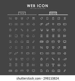 web-bold-and-thin-outline-icons