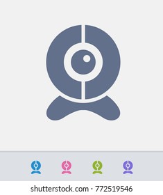 Webcam - Ants Icons . A professional, pixel-aligned icon. 