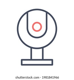 Webcam, camera, video icon vector image. Can also be used for seo and web. Suitable for use on web apps, mobile apps and print media.