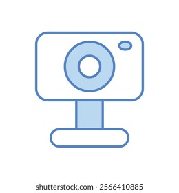 Webcam icon. Computer hardware icon design. vector graphic