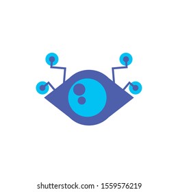 webcam icon design, Digital technology communication social media internet web and wireless theme Vector illustration