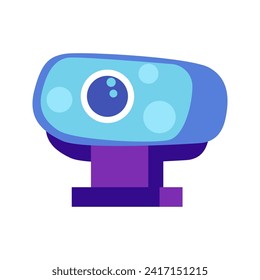 webcam icon element vector illustration in flat style