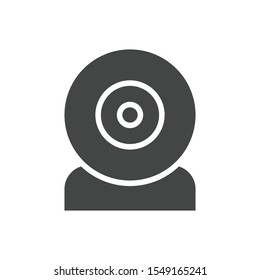 Webcam icon isolated on white background. Web camera  symbol modern, simple, vector, icon for website design, mobile app, ui. Vector Illustration