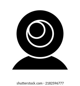 webcam icon or logo isolated sign symbol vector illustration - high quality black style vector icons
