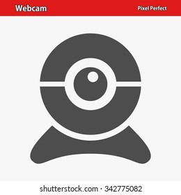 Webcam Icon. Professional, pixel perfect icons optimized for both large and small resolutions. EPS 8 format.