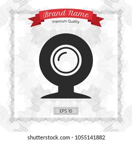 Webcam icon symbol