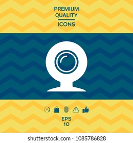 Webcam icon symbol