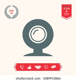 Webcam icon symbol