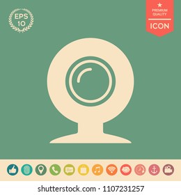 Webcam icon symbol
