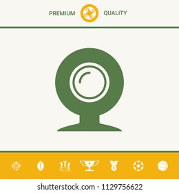 Webcam icon symbol