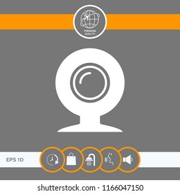 Webcam icon symbol