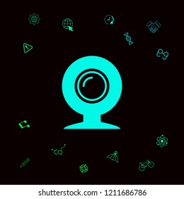 Webcam icon symbol