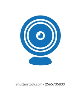Webcam icon Thin line illustration set